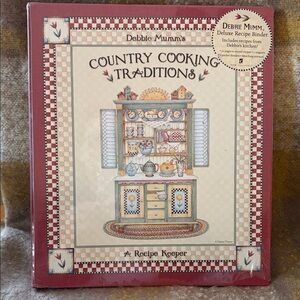 NWT Debbie Mumm’s Country Cooking Traditions Recipe Keeper VTG Foodie Favorite